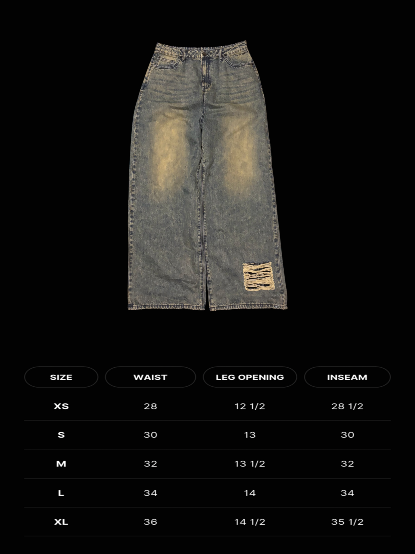 "FLANNEL WORK" DENIM