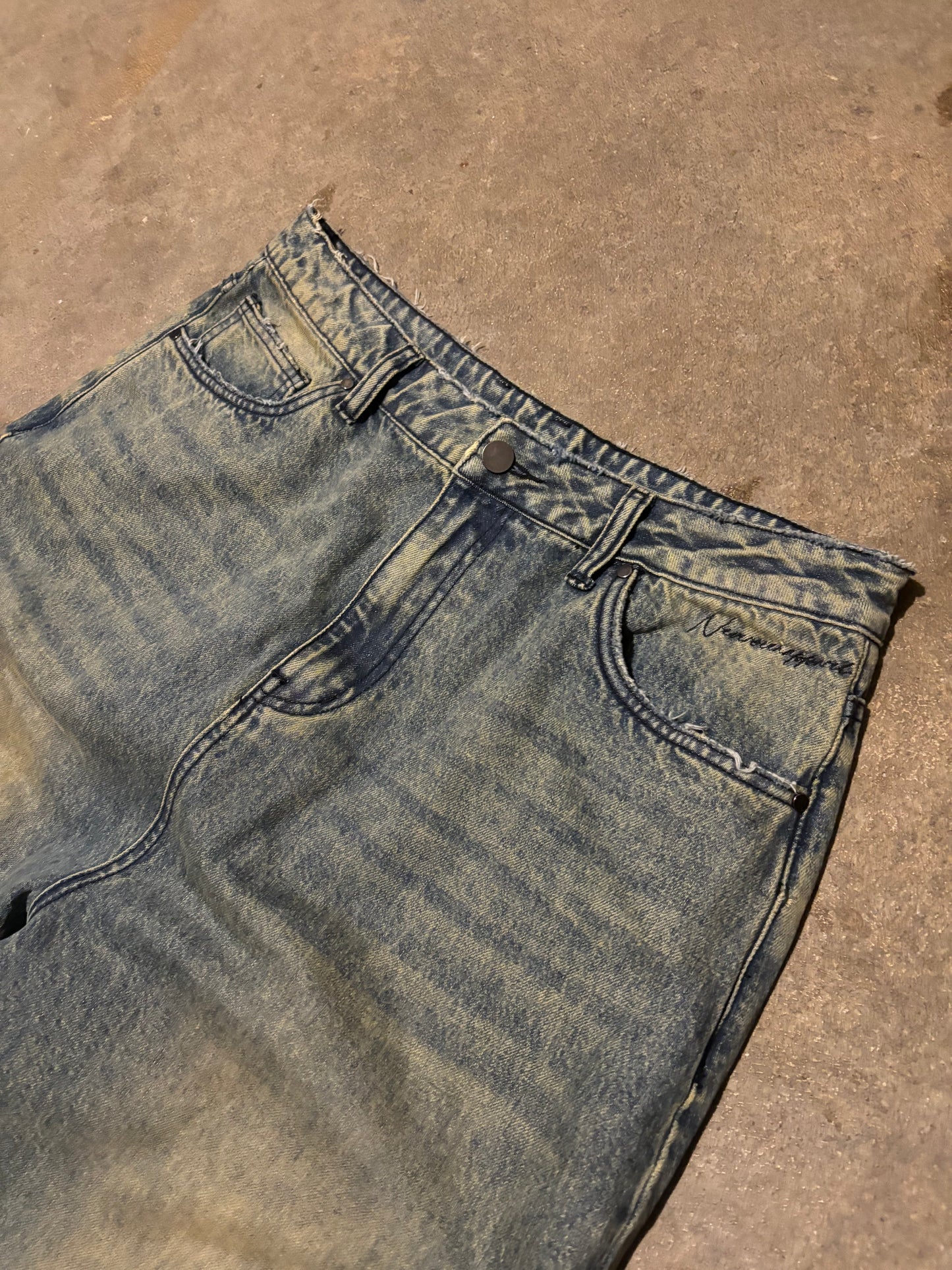 "FLANNEL WORK" DENIM