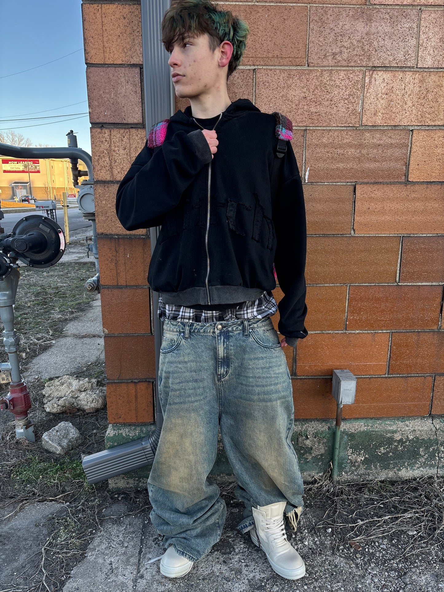 "FLANNEL WORK" DENIM